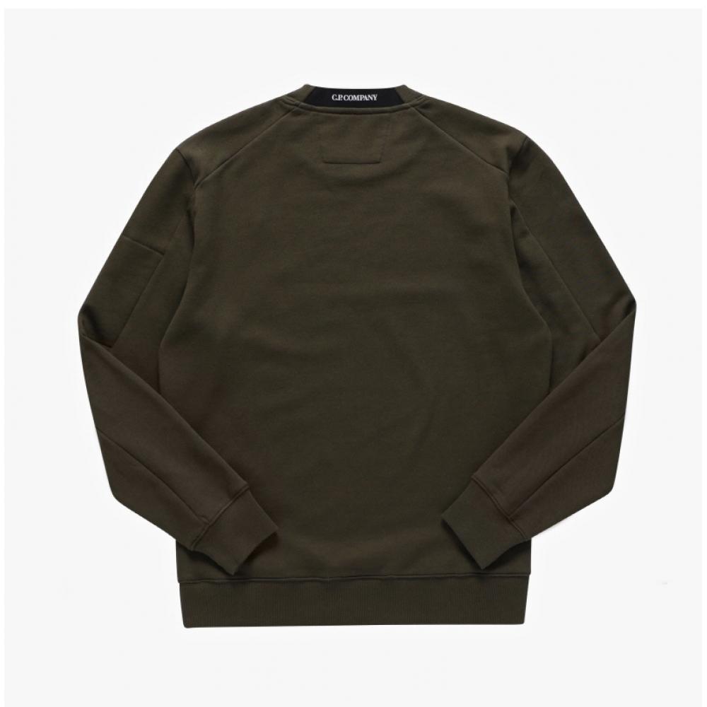 Cp Company 16cmSS022a 005086w 683 Diagonal LenS Waffen Men S SweatShirt