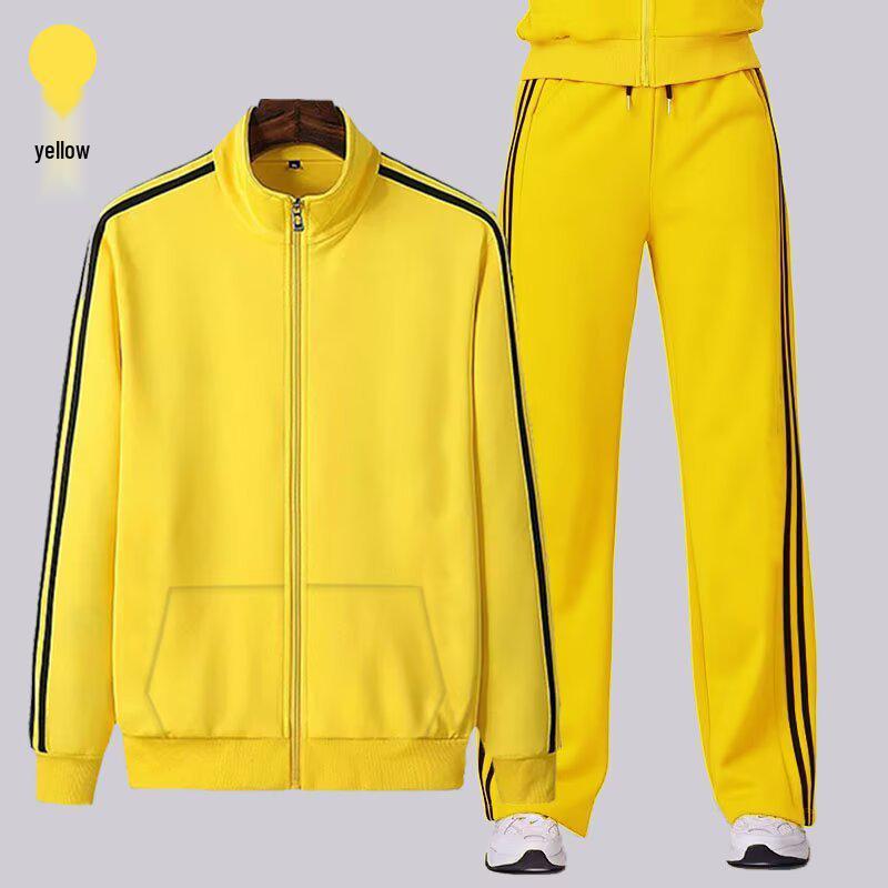 

Осінній повсякденний спортивний костюм для чоловіків та жінок - Тонка куртка та варіанти великих розмірів 5XL