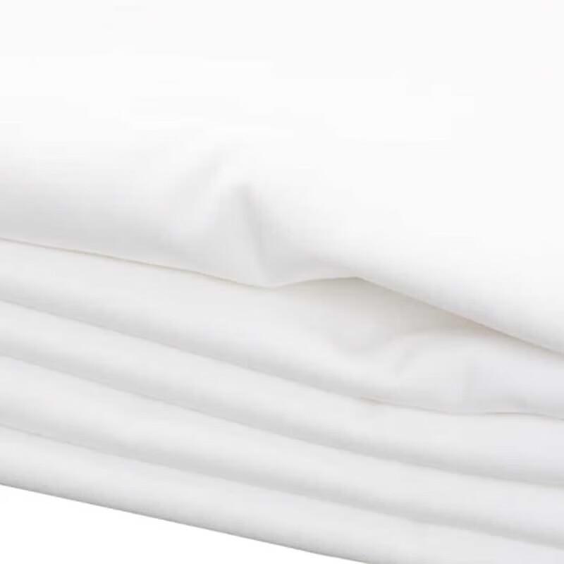 Cearșaf de pat din bumbac alb îngroșat