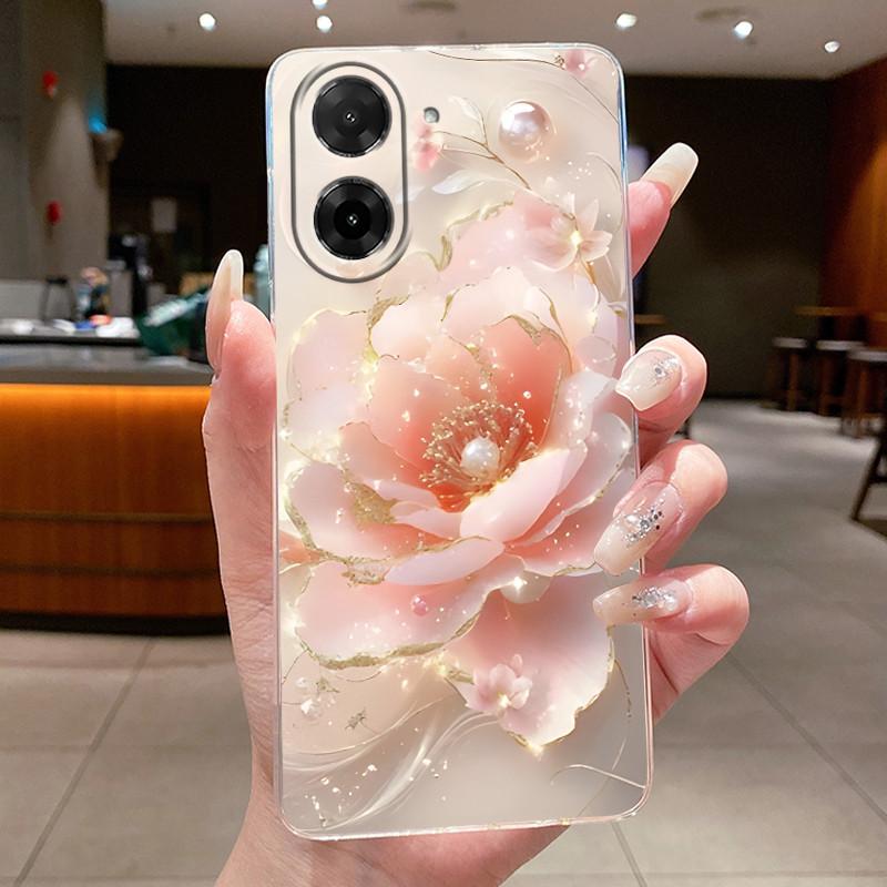 Case For Xiaomi Redmi A5 Flower Butterfly Phone Shells For Redmi A5 4G Soft Silicone Transparent Funda TPU Protective Back Cover