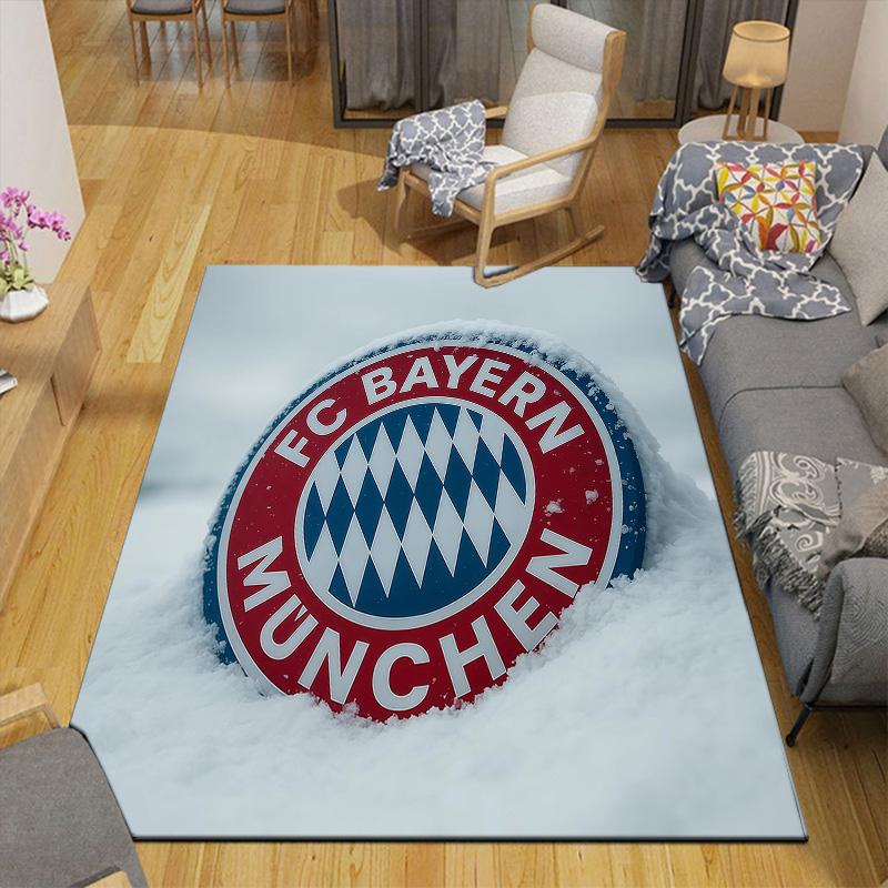 Millwall Football Club Flannel Pattern Square Carpet,Area Rug,Carpet Rug for Living Room Bedroom Sofa Playroom Decor,Non-slip Floor Mat