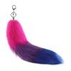 Pompoms Animal Tail Keychain Bags Charm Fur Pendant Keyring Fashion Plush Tail Keychain  Bag Decor