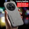 Fashion Leather Funda for Realme 14 Pro Plus 5G Case Ultra Thin Car Magnetic Protection Cover for OPPO Realme 14 Pro 5G Capa