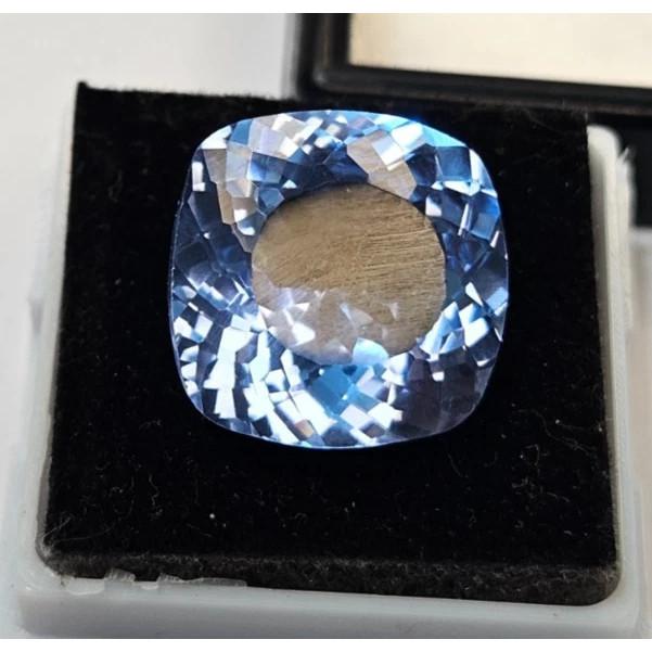 15-16 Ct Sapphire Blue Cushion Cut Top Quality Certified Loose Gemstone
