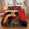 3pcs Wonder Woman Cover Set,Soft Comfortable Duvet Cover,Guest Room (1*Duvet Cover + 2*Pillowcases, Without Core) yy251024098