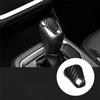 Real Hard Carbon Fiber Sticker For Car Gear Shift Head Cover For Subaru Crosstrek Impreza 2024 2025 Interior Accessories