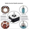 1 ks 1,0A 12V 14N.Cm CNC laserový gravírovací motor 3D tiskárna Extruder 4 vodiče Pro Nema 17 22mm 42 Krokový motor 42*42*23mm