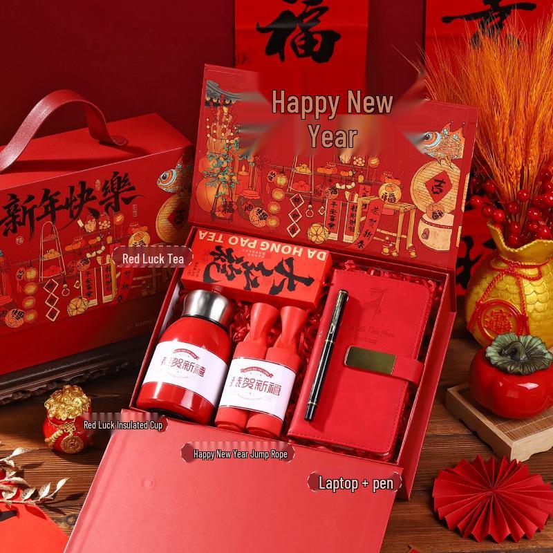 2026 Jahr des Pferdes Firmen-Neujahrs-Souvenir-Geschenk für Mitarbeiter: Individuelles praktisches Frühlingsfest-Souvenir