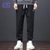 ROMON Men's Loose Fit Tapered Casual Sweatpants