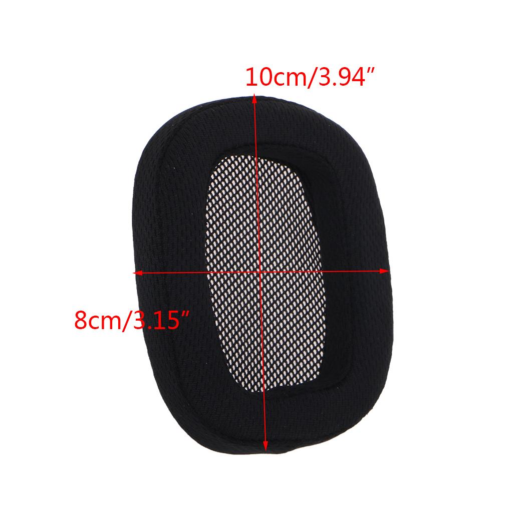 Portable Headset Cover Noise Reduction Ear Pads Replacement Earmuff Breathable for G533 Headphones Replacement 1 Pair