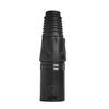 4/10/20pcs 3-Pin XLR Male To Female Adapter - Balanced Audio Plug for Microphone Mixer Speaker