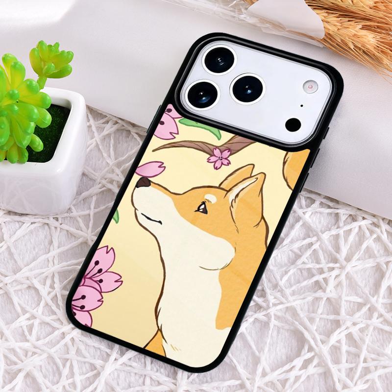Shiba Shibes Dog Cartoon Shockproof Phone Case for iPhone 17 Air 16e 15 11 12 14 13 Pro Max Cover Coque