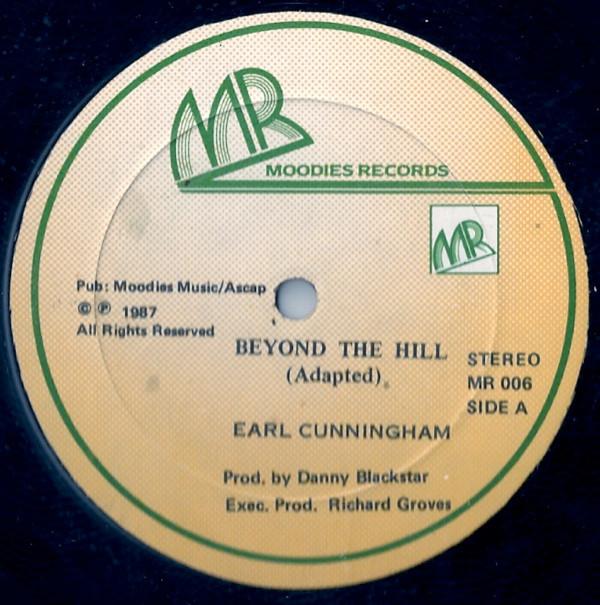 

12inch Record EARL CUNNINGHAM Beyond The Hill MR006 Moodies Records 1987 US Reggae Ska Dub Used