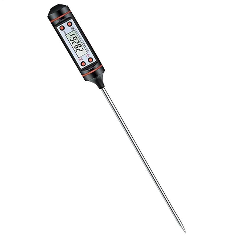 Digital Meat Thermometer Cooking Food Kitchen Digital Temperaure Sensor Meter for Water Milk Oil Oven Temperature Measurement