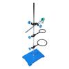 Laboratory Iron Stand Metalware Set Lab Experiment Support with Retort   Clamp