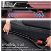 2PCS Car Seat Gap Filler Organizer,Soft Car Gap Filler Organizer For Filling Gaps With Storage Slots,Versatile Cars Seat Gaps Fillers Strip Cars