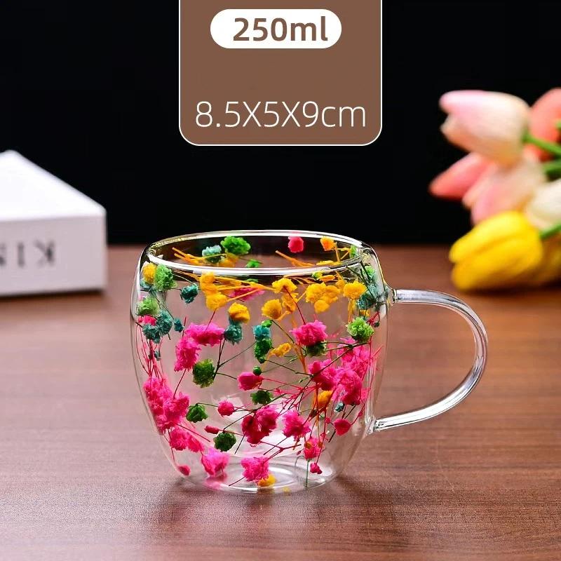 Handmade  Heat-Insulated Double Wall Glass Cups – Mini Whisky, Espresso, Tea & Coffee Mug