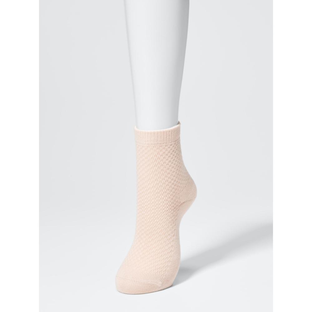 Uniqlo Japan Socks 3 Pair Popcorn