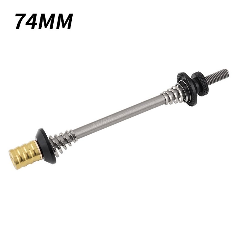 

Сверхлегкий рычаг быстрого крепления велосипеда 74 мм/85 мм/100 мм Стальные эксцентрики для велосипеда MTB 74mm-Gold