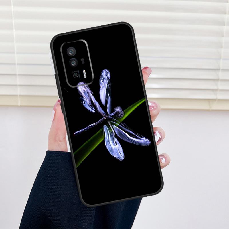 Colorful Dragonfly Cover For Xiaomi 14 13 15 Ultra 11T 12T 13T 14T Pro POCO X7 Pro X3 X5 X6 M6 F5 F6 Pro Case