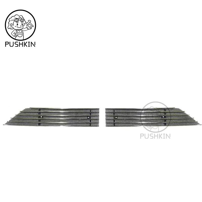 For BYD Atto3 Ev Yuan Plus 22-24 Front Lower Grill Cover Trims Accessories Car Lower Mesh Grill Grille Cover Trim Aluminum Alloy