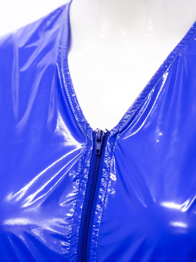Dospělý adaptivní jednodílný overal S-3XL Nepromokavý bezrukávový body se zapínáním vpředu na zip a elastickými manžetami na nohavicích pro ochranu proti protečení
