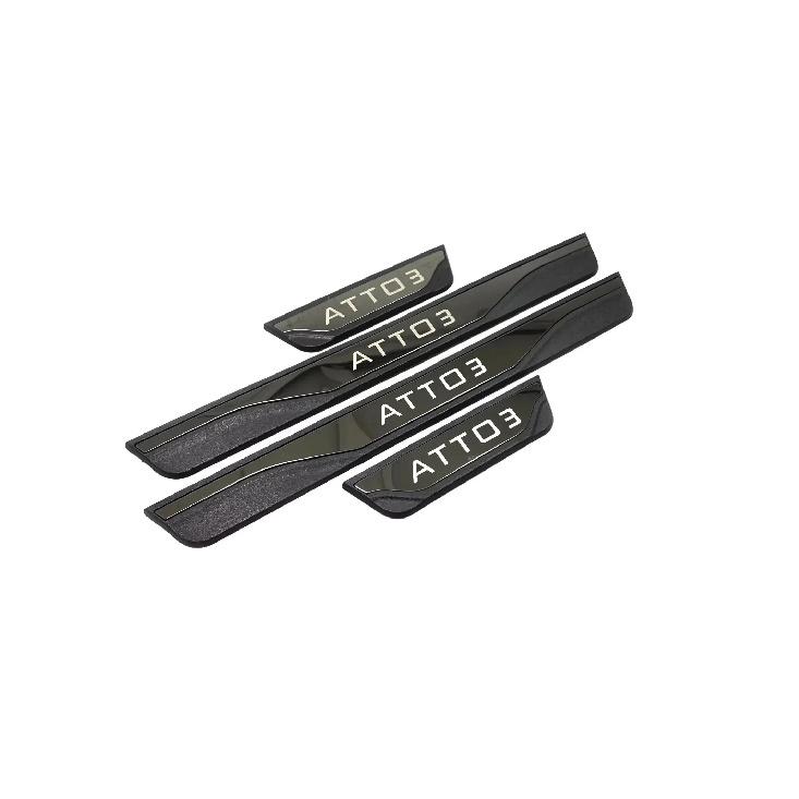 Für BYD Atto 3 2022 2023 2024 Atto 2 2025 2026 Türschwellenabdeckung Schmutzschutz Trittschutz Aufkleber Schutz Pedal Autozubehör