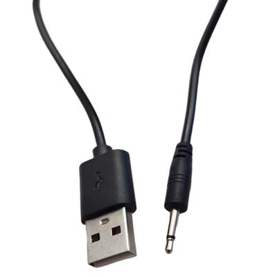 USB To Audio DC 2,5 mm nabíjecí kabel Vibrátor Nabíjecí kabel pro dobíjecí hůlku