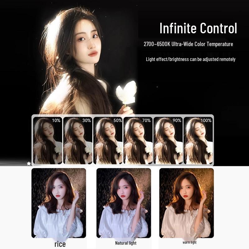 Mermaid Princess Live Broadcast Colorful Spotlight for Streamers
