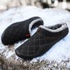 Fashion Big Size 39-48 Lazy Cotton Slippers Men Winter Outdoor Men Shoes WaterProof Cold-Proof Casual Shoes Men Plush Warm Man Footwear