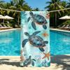 Ocean Turtle Cool Cute Towel For Outdoor Camping Beach Towel Super Absorbent Quick-Drying Summer Towel