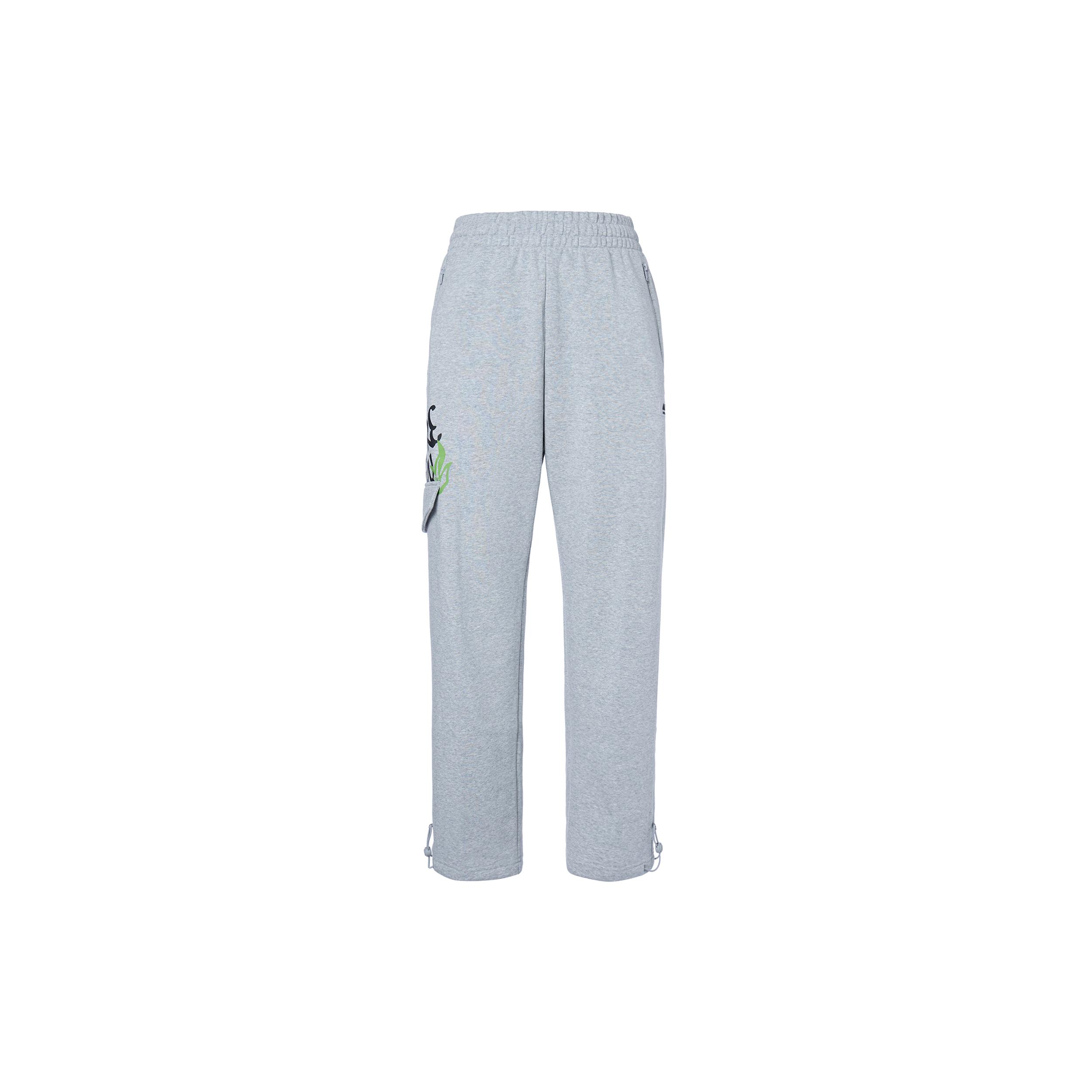 Anta Life Collection Casual Pants Unisex Gray Heather Gray 172348301-2 S
