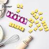 Goldfish Cookie Cutter Mini Cutter, 6/25-Cavity Fish Shaped Baking Mold for Silicone Biscuit Snacks Dough Toast Cheese, Plastic Stamp Kids Party Tools