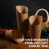 50 Pcs Lebensmittel Chip Tasse Scampi Pommes Papier Snack Boxen Waffel Kegel Tassen Französisch Lagerung