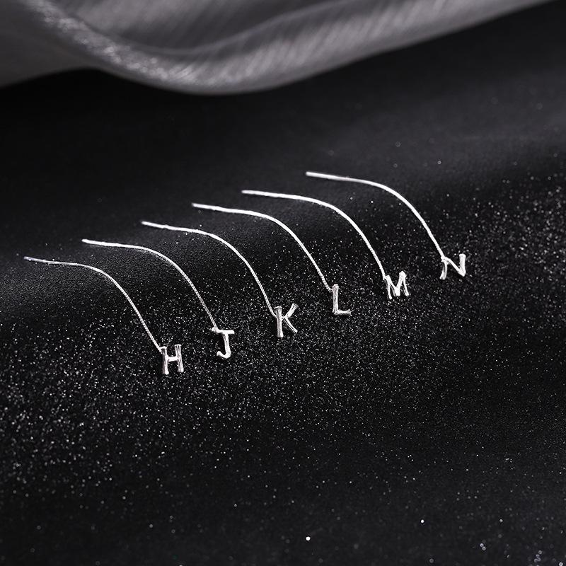 2023 Trendy Letter Earrings: Elegant DIY Niche Design with Light Luxury Tassels for Women