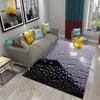 3D Water Drops on Glass Carpet for Bathroom Toilet Entrance Non-slip Rugs Kitchen Bedroom Living Room Decoration Floor Area Mats