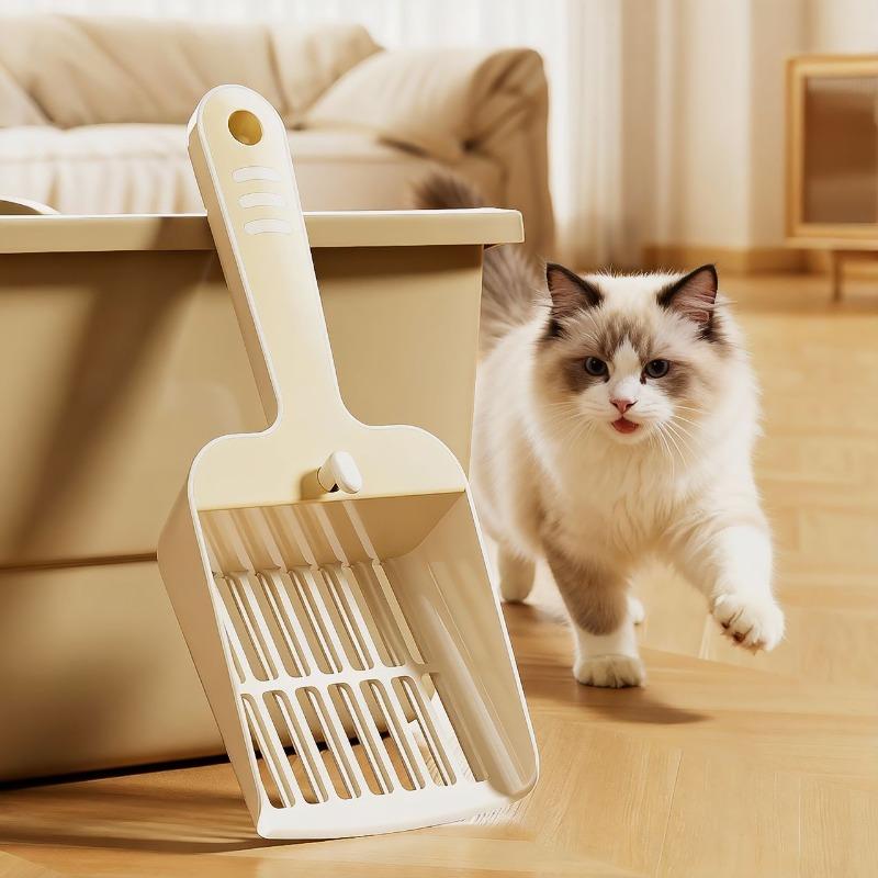 Adjustable Dual-purpose Cat Litter Shovel Cat Shit Filter Shovel Tofu Litter Cat Poop Shovel Pet Cleaning Shovel