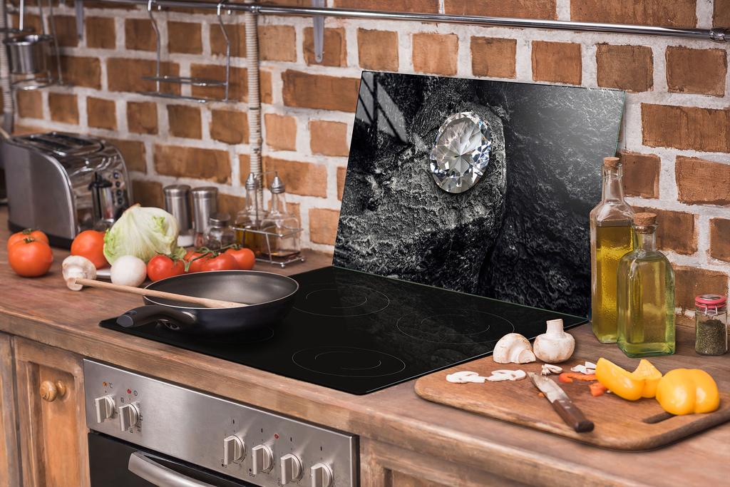 SZKLANA DESKA DO KROJENIA 52x30 DIAMENT