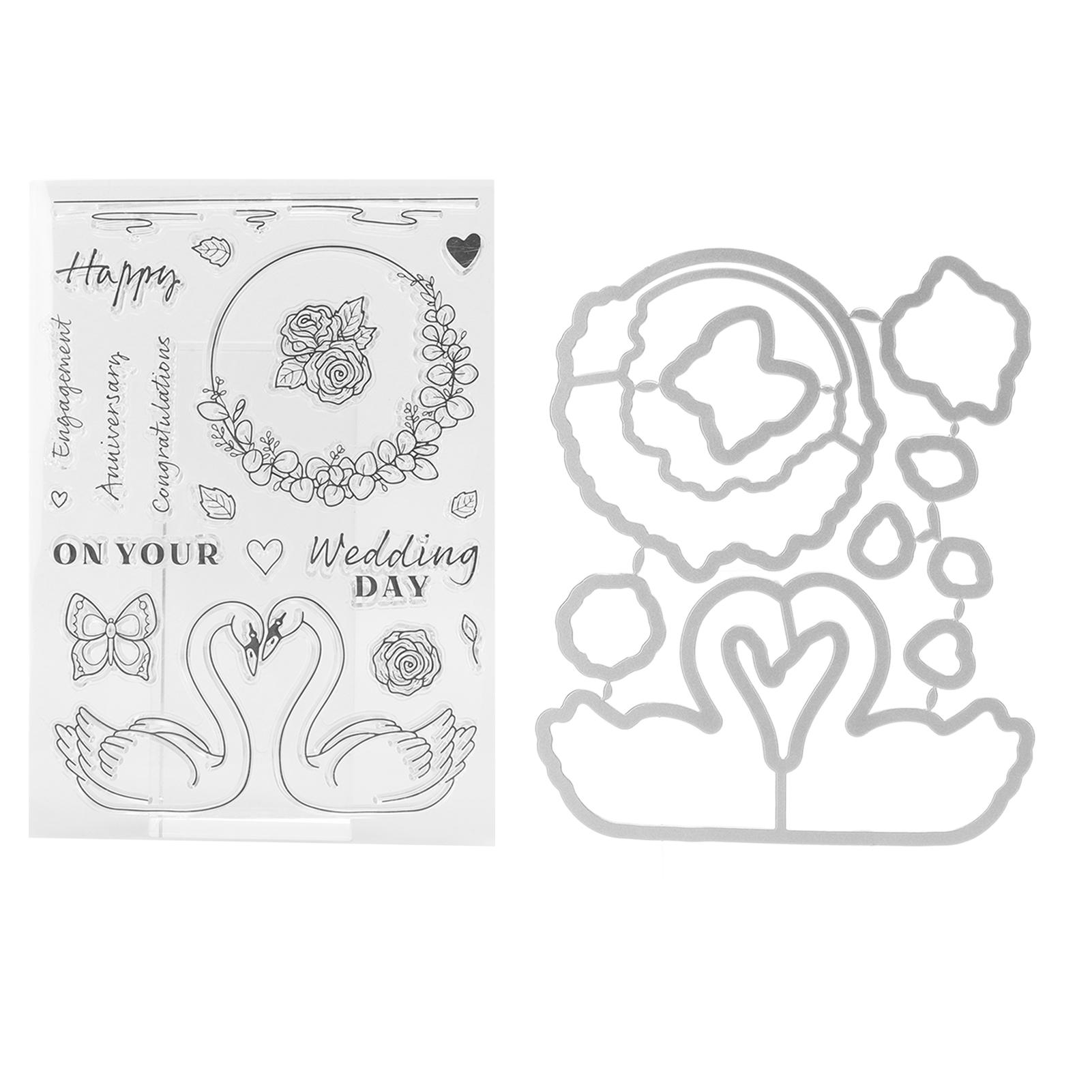 

Прозрачные штампы Прозрачная тема Дня святого Валентина ТПР Углеродистая сталь Многоразовые Сделай сам Легкая резка Тиснение