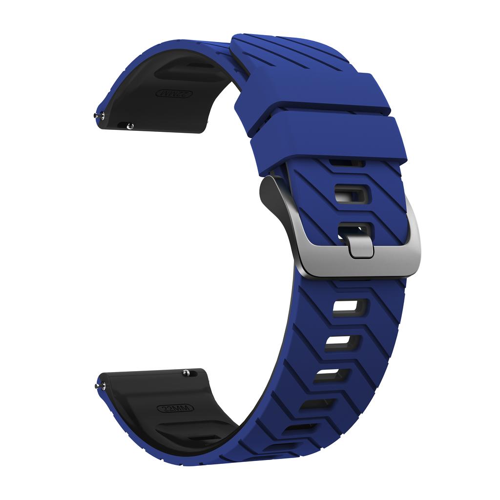 22mm Silicone Strap For Samsung Galaxy Watch3 45mm/Gear S3 Classic Sports Band For Huawei Watch GT 6 pro/GT 6 5 Bracelet Correa