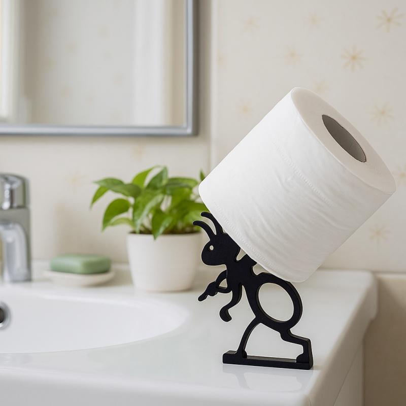 

Ants Modeling Roll Toilet Paper Case 3D Printing Tissue Box Bathroom Tissue Box Holder Office Napkin Holder Home Decoration Gift