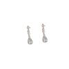"Walden Lake Blue Zircon Water Drop Earrings: Unique Sparkling 2022 Design"