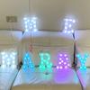 LED Letter Lamp with Remote Control, Dimmable Marquee Alphabet Light for Wedding Birthday Party, Indoor Outdoor Letter