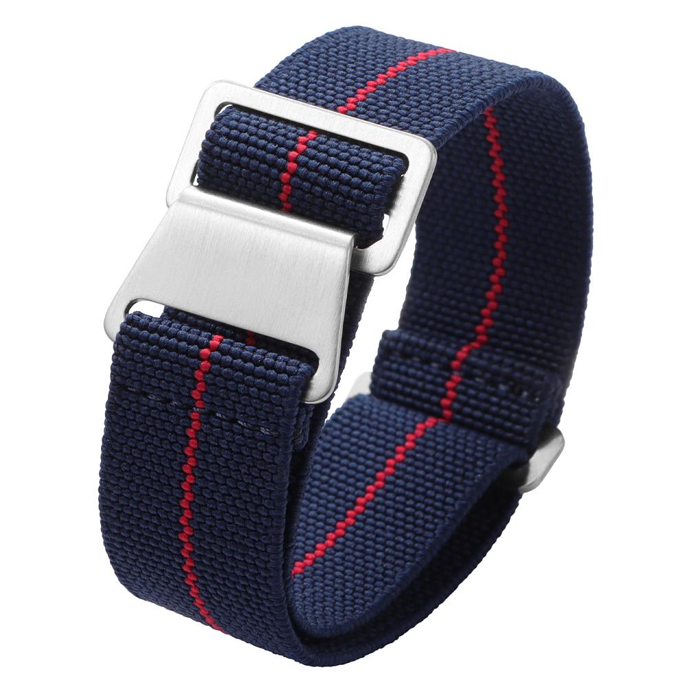 18/20/22mm Nylon Watchbands Parachute Elastic Breathable Skin Friendly Straps for Rolex Water Ghost for Omega for Tudor Bracelet