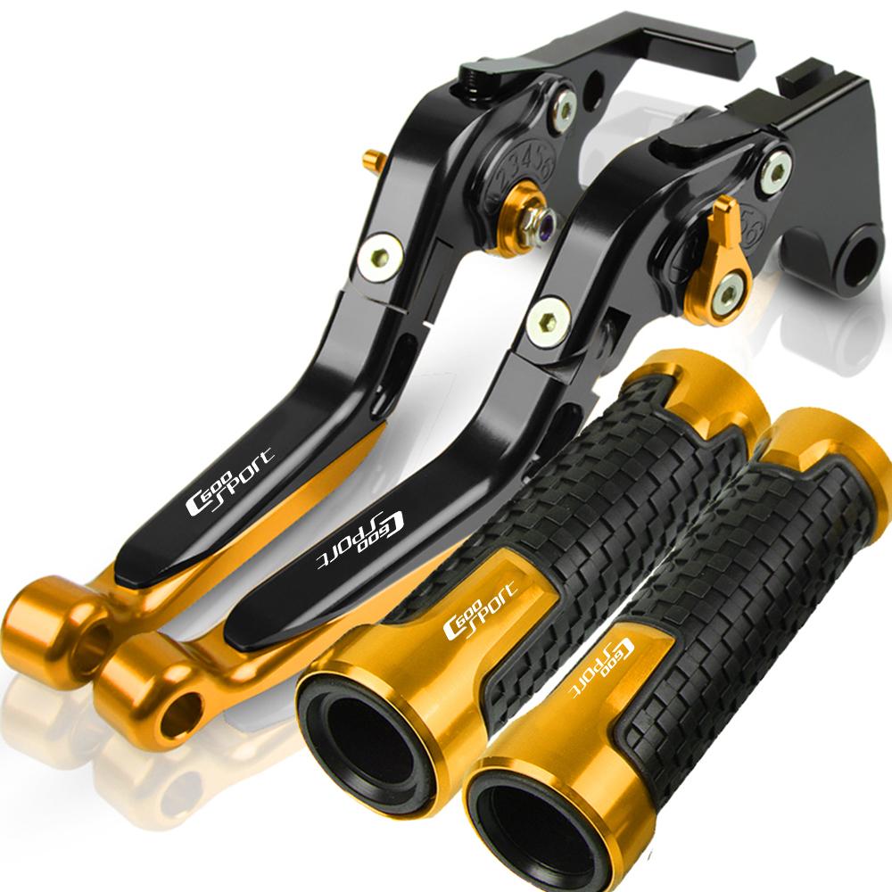 For BMW C600SPORT C 600 SPORT 2011-2015 Motorcycle Adjustable C600 SPORT Brake Clutch Levers Handlebar Handle Bar Grips