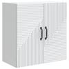 Wall Mounted Cabinet White 59 X 31 X 60 Cm Particleboard