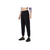 Li Ning Fitness Series Casual Breathable Comfortable Soft Knitted Sports Pants Women Pants Black AKLU140-1
