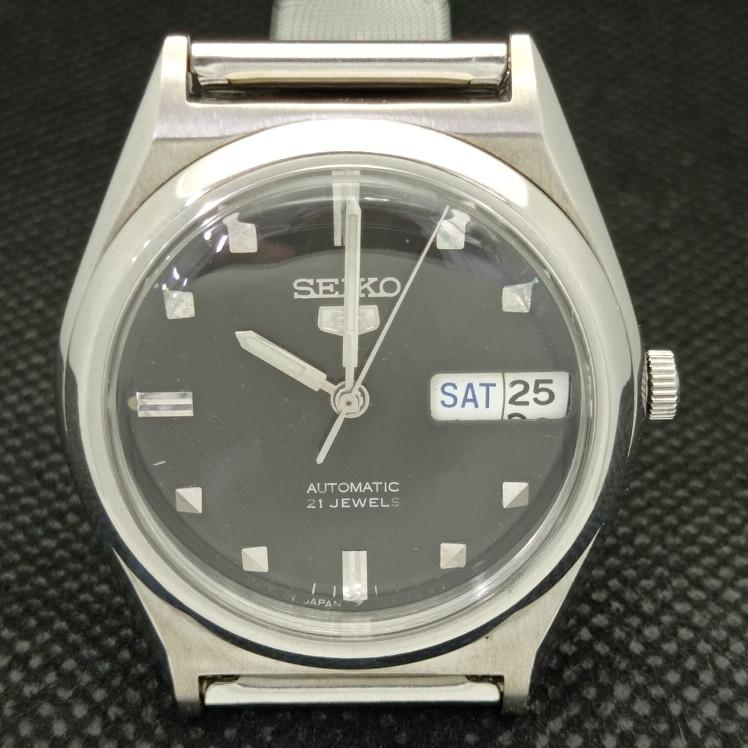 USED VINTAGE SEIKO 5 AUTOMATIC 7S26A JAPAN MENS ORIGINAL DIAL WATCH A413518-2 SKU621b-a413518
