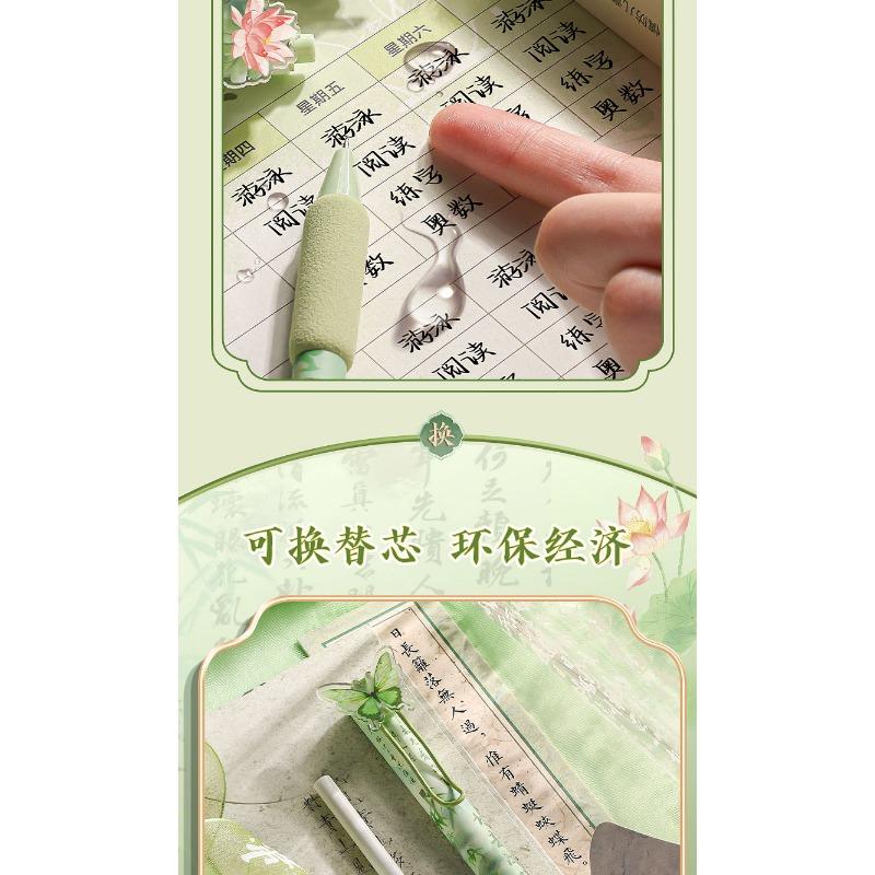 Retractable Acrylic Neutral Gel Pen High Appearance Student Exam Office Signature Brush Question Pen