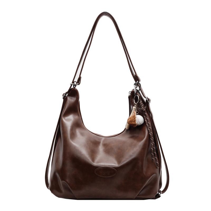 Niche Fashionable Retro Premium Texture Shoulder Tote Bag Women's Commuting Versatile Multi-back Backpack